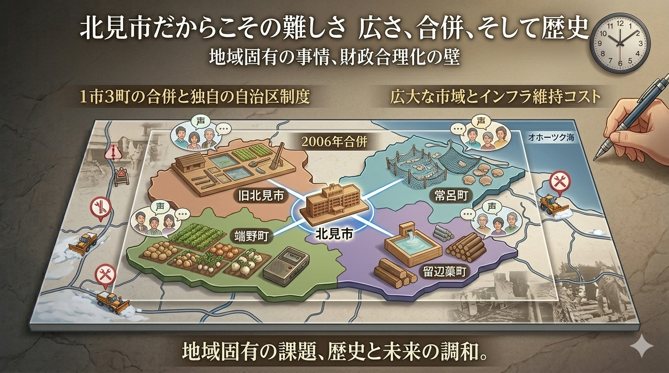 財政危機に立ち向かう！ 北見市財政難考察 第6回 北見市だからこその