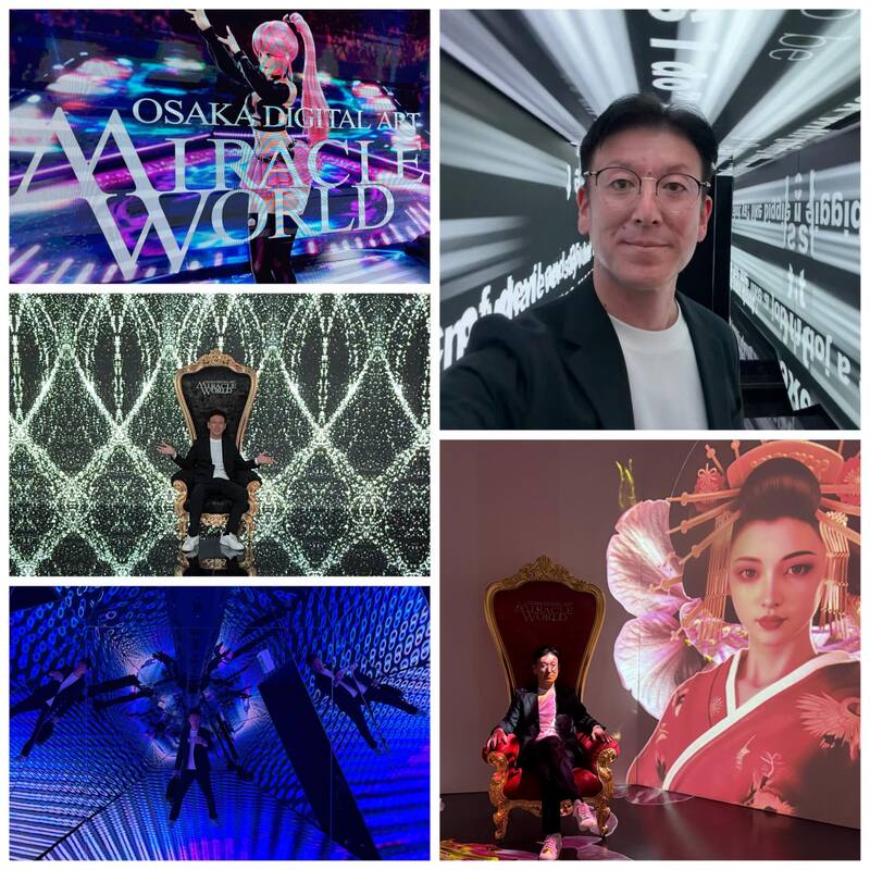 五感を刺激する没入型デジタルアート体験「MIRACLE WORLD」