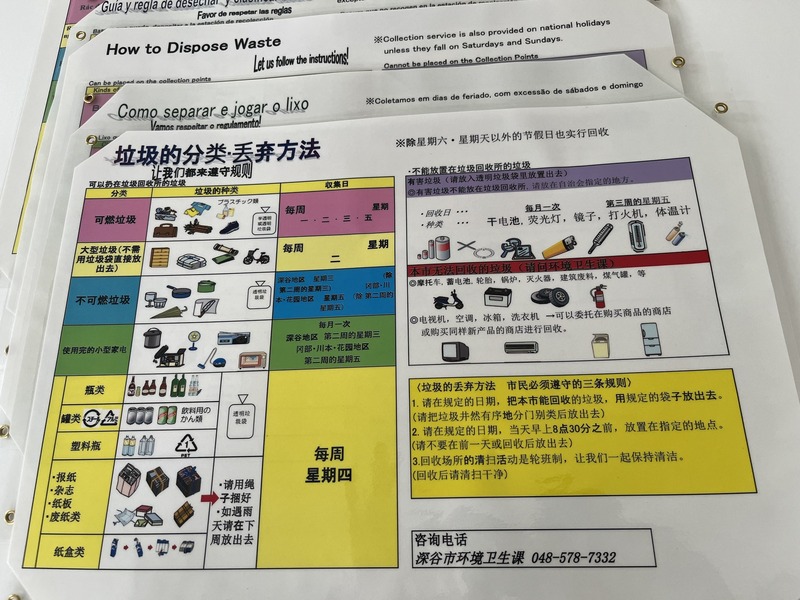 自治会ごみ出しルール～外国人との共生社会～ - 清水けんいち（シミズ