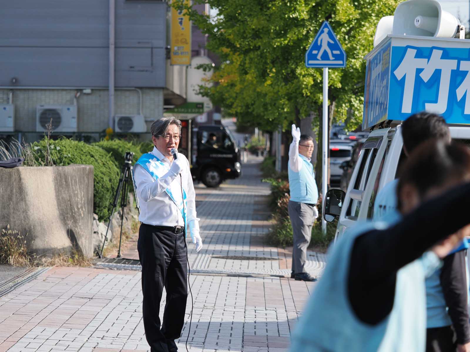 【栗東市長選挙 竹村やすし】いかに市民の皆さまに政策や想いを伝えていくのか試行錯誤の毎日